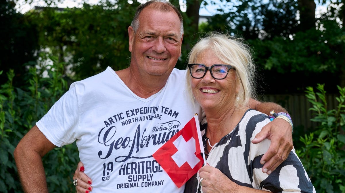 Ole og Anette fra "Hotel Romantik"