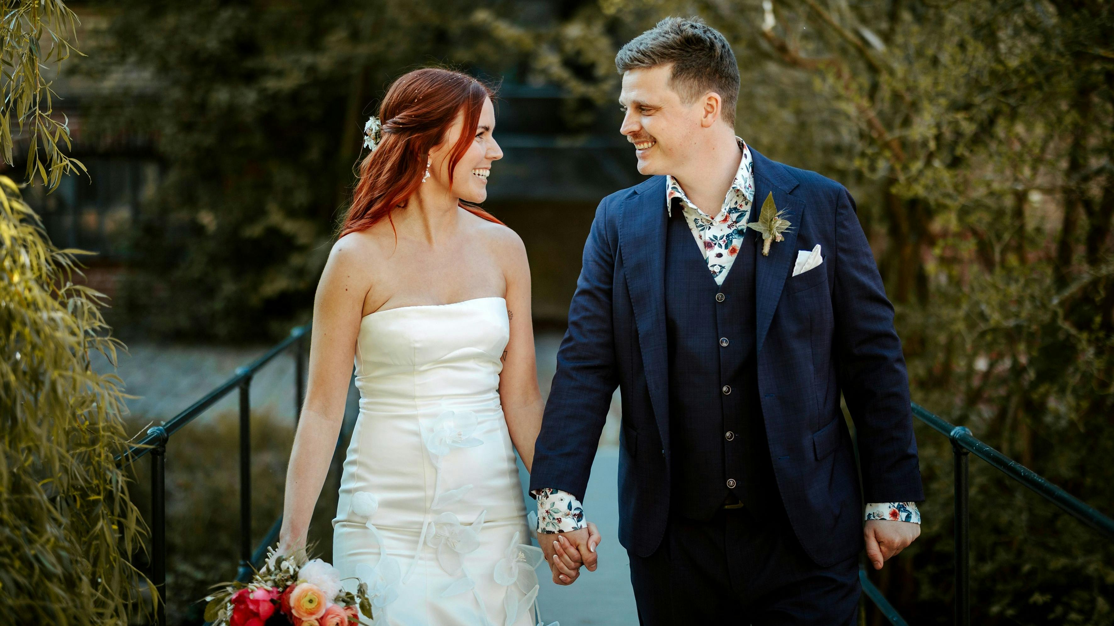 Amalie og Otto i "Gift ved første blik".