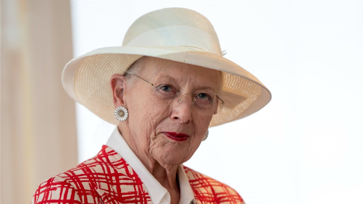 Dronning Margrethe. 
