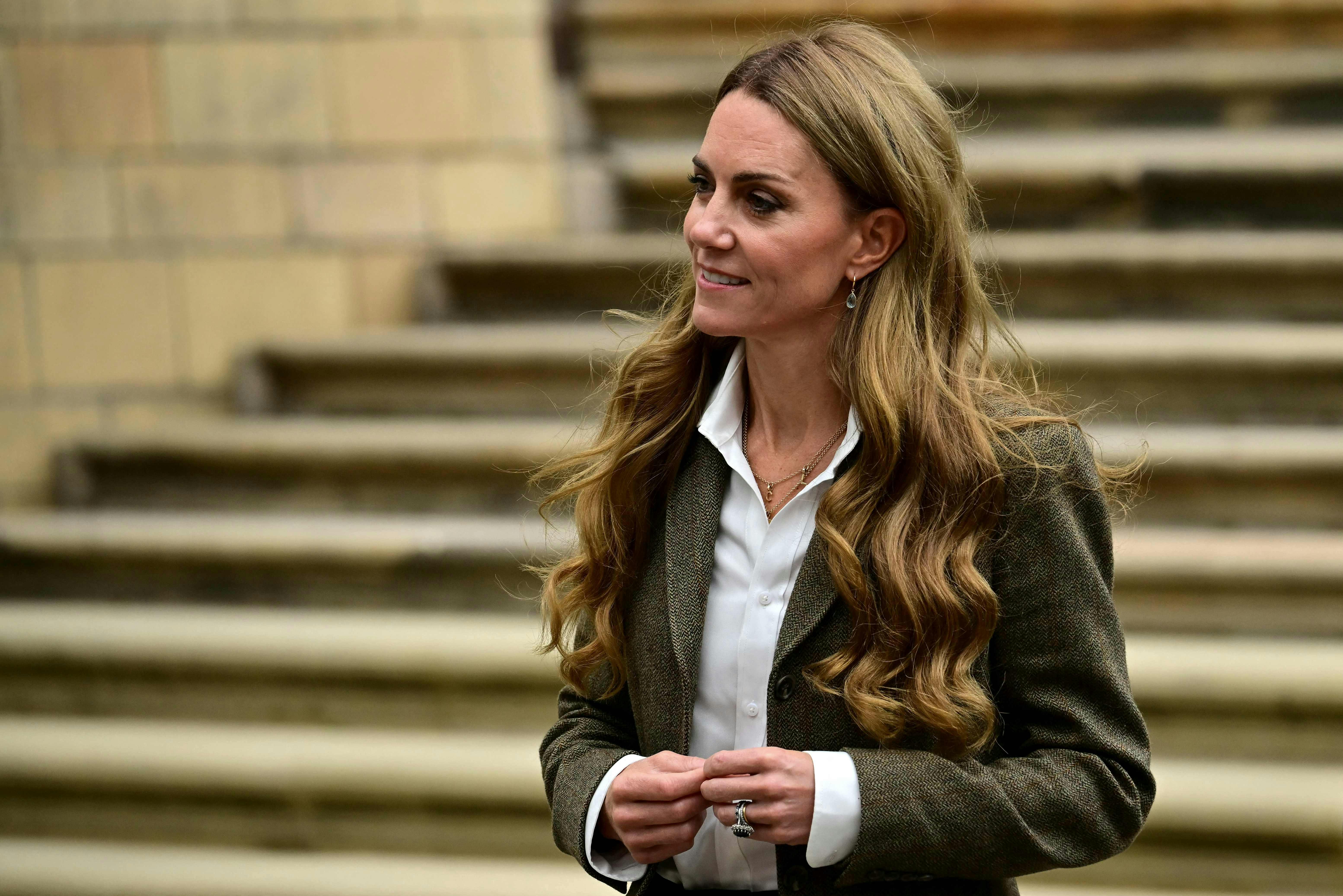 Prinsesse Kate har fået noget lysere hår. 