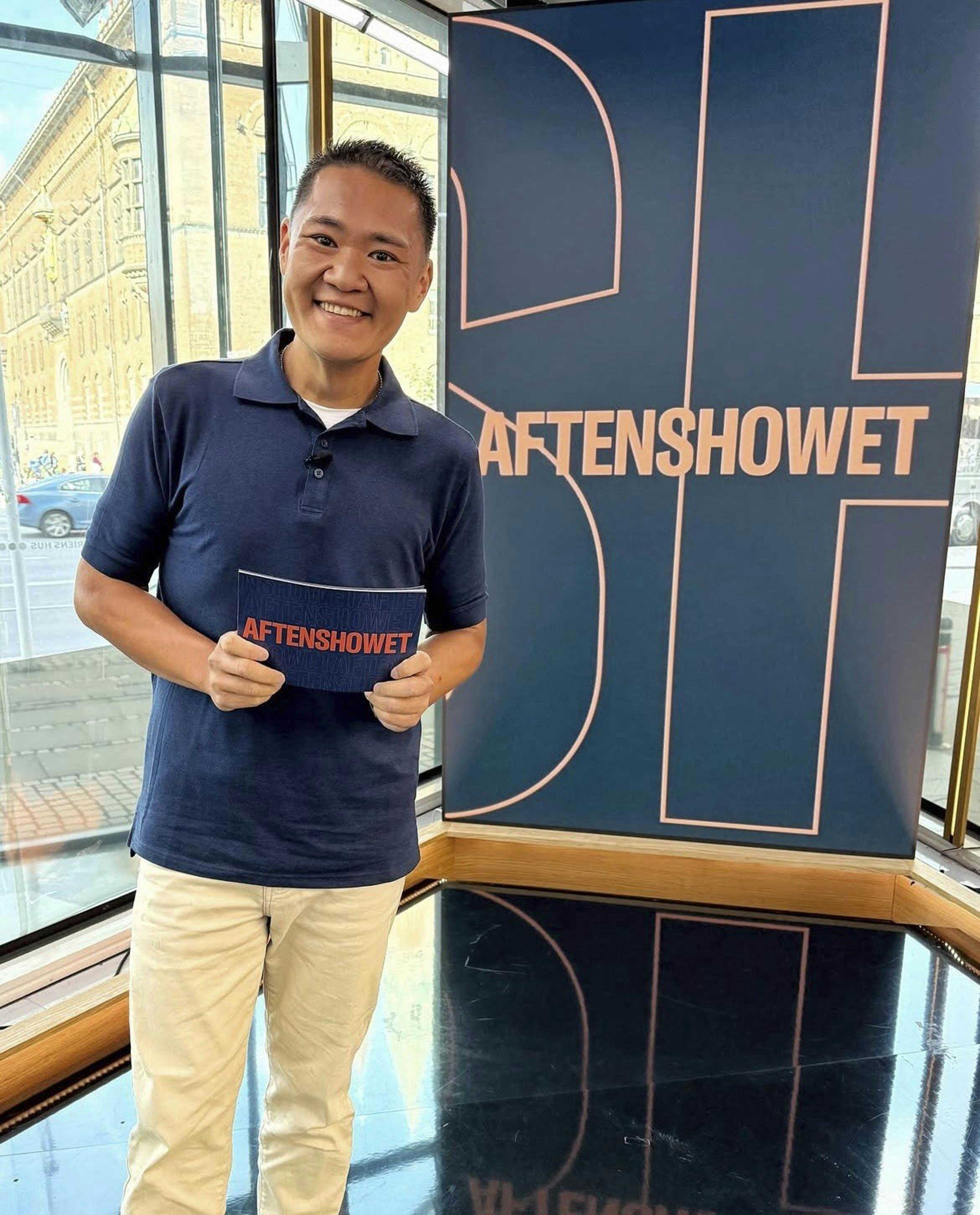 Micki Cheng gæstevært i Afenshowet.