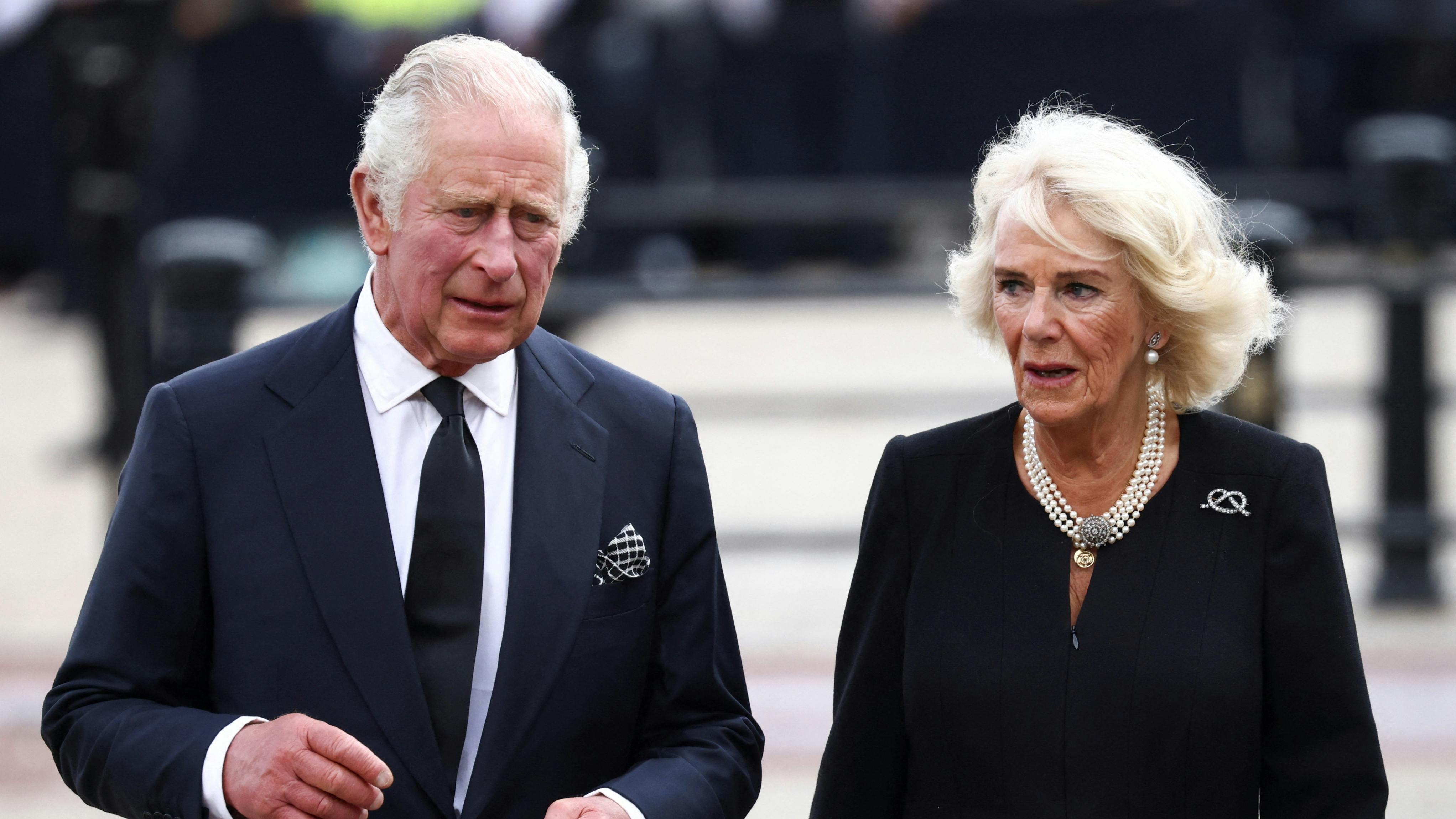 Kong Charles og dronning Camilla.