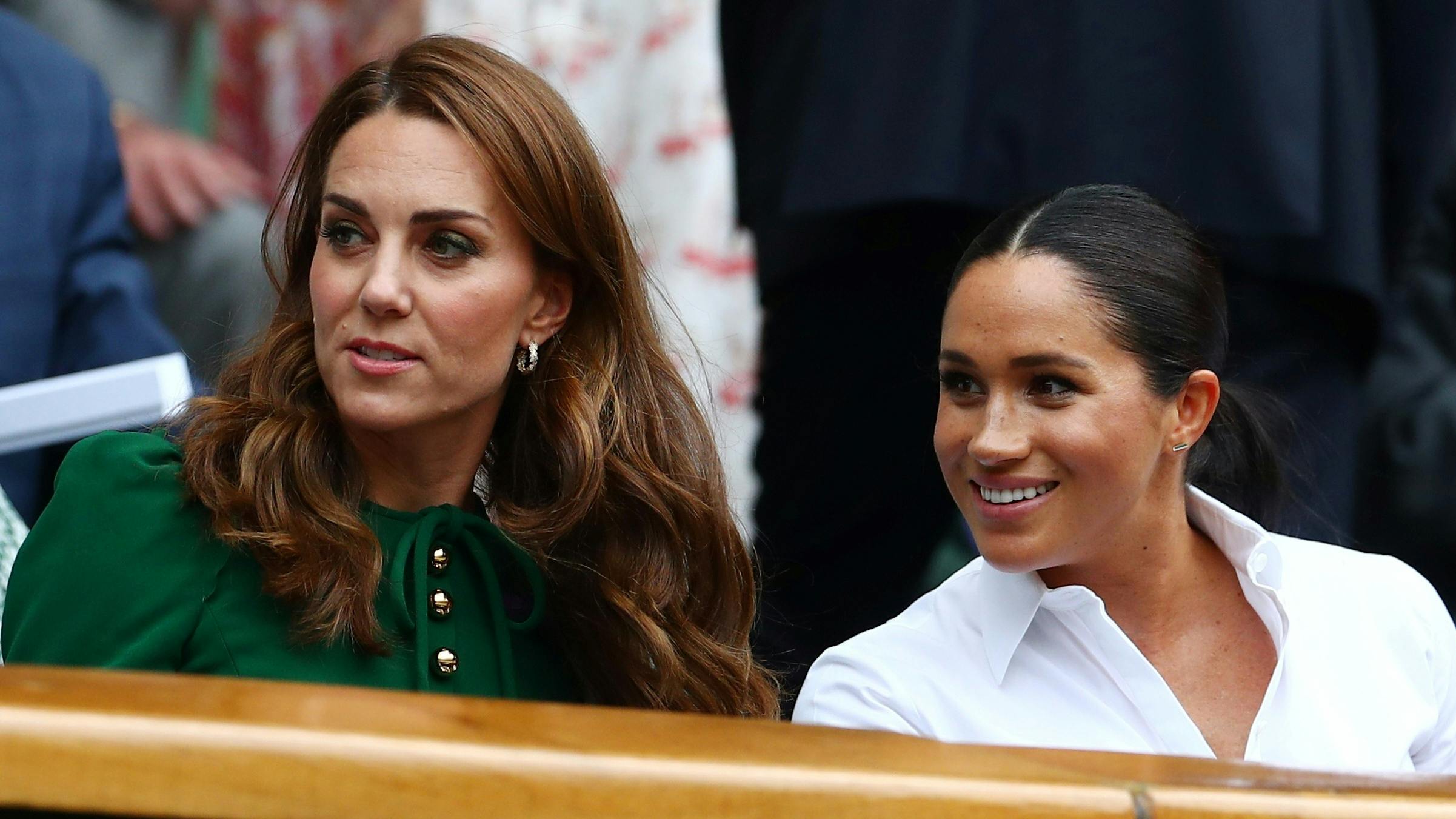 Prinsesse Catherine og hertuginde Meghan.&nbsp;