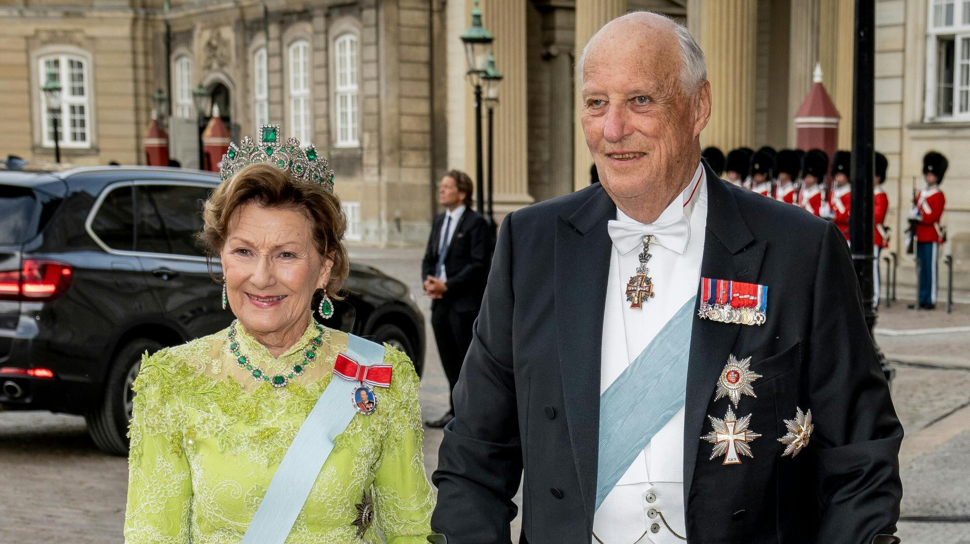 Kong Harald og dronning Sonja.