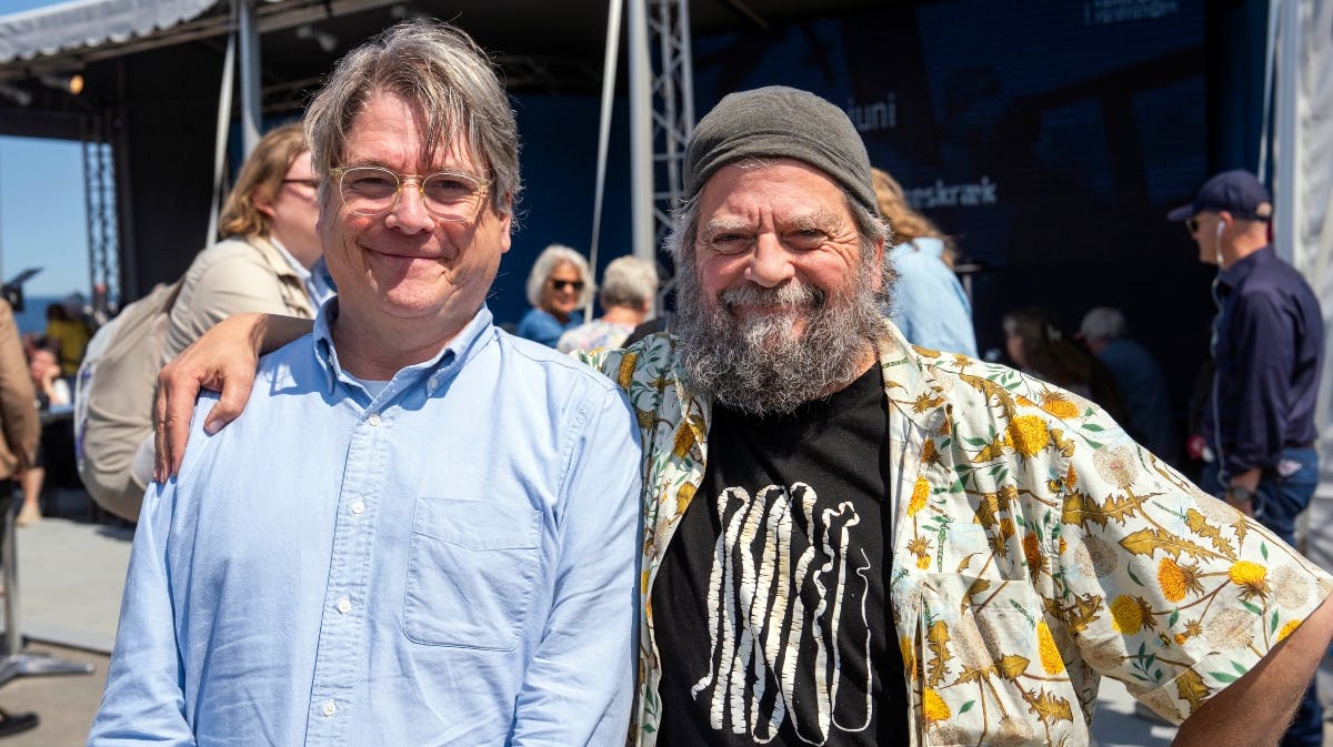 Peter og Anders Lund Madsen.