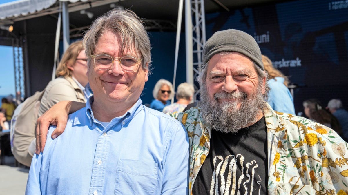 Peter og Anders Lund Madsen. 