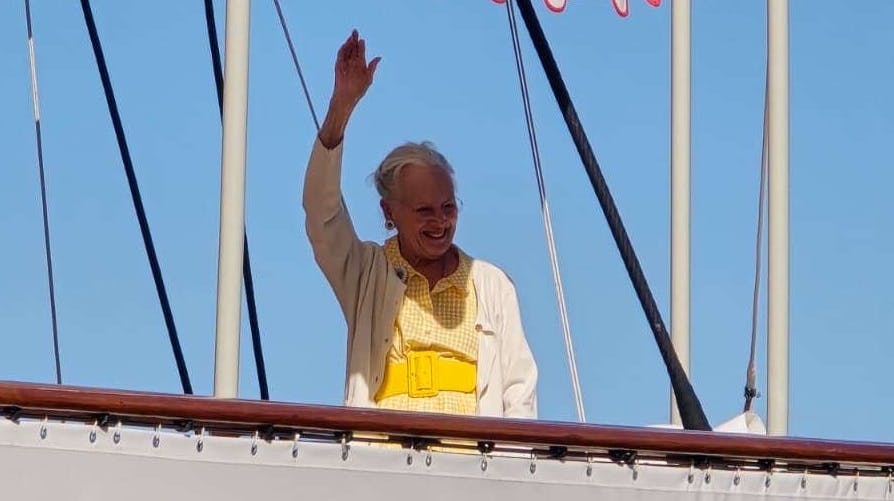 Dronning Margrethe. 