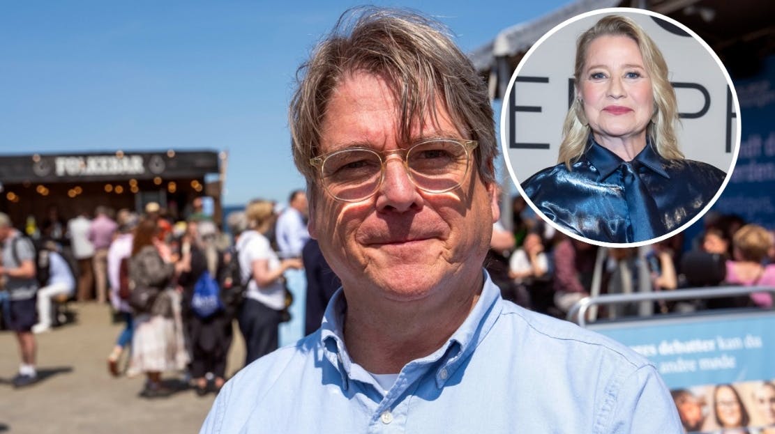 Peter Lund Madsen. Indsat foto af Trine Dyrholm. 