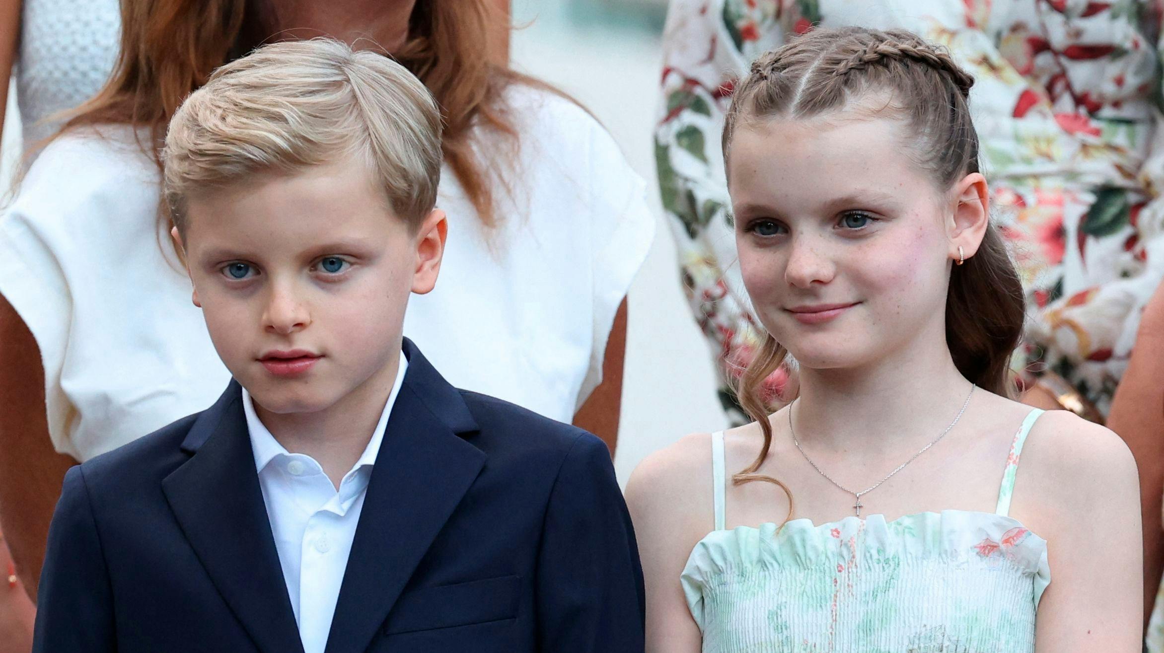 Kronprins Jacques og prinsesse Gabriella. 