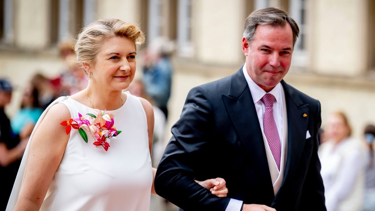 Stéphanie og Guillaume bliver storhertugpar i Luxembourg den 3. oktober. 
