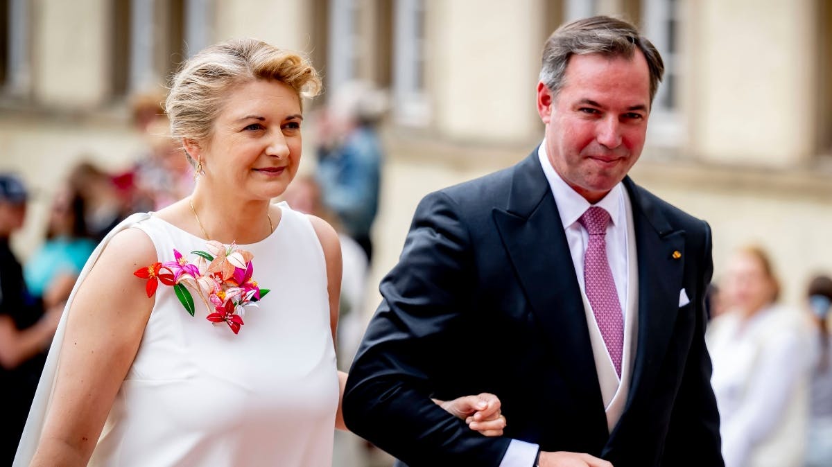 Stéphanie og Guillaume bliver storhertugpar i Luxembourg den 3. oktober.