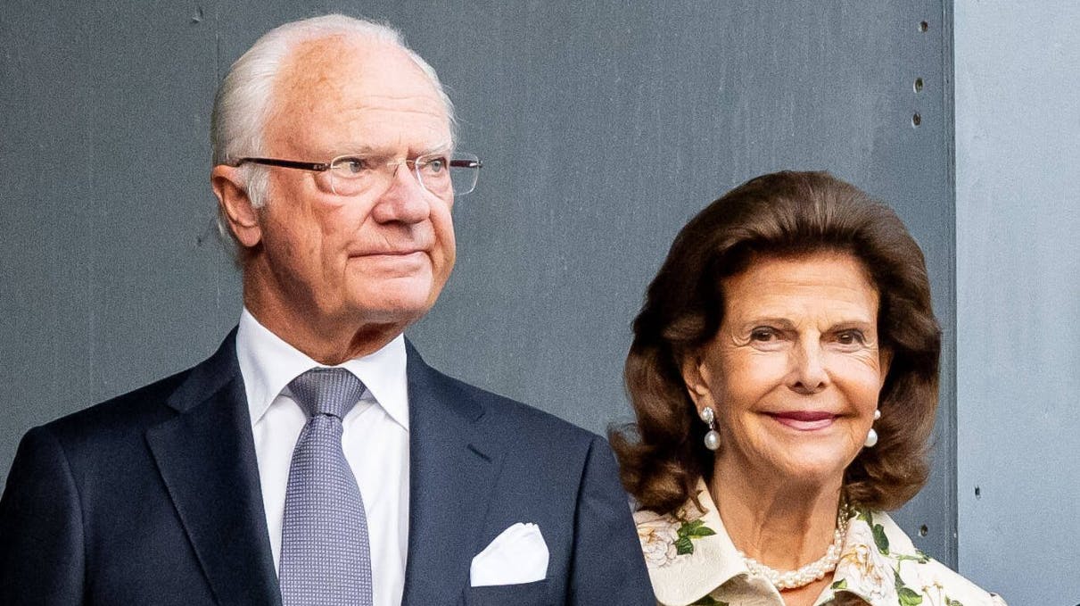 Kong Carl Gustaf og dronning Silvia.