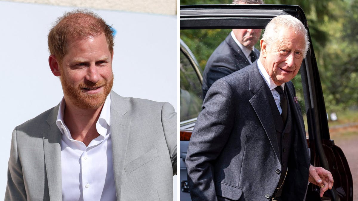 Prins Harry og kong Charles
