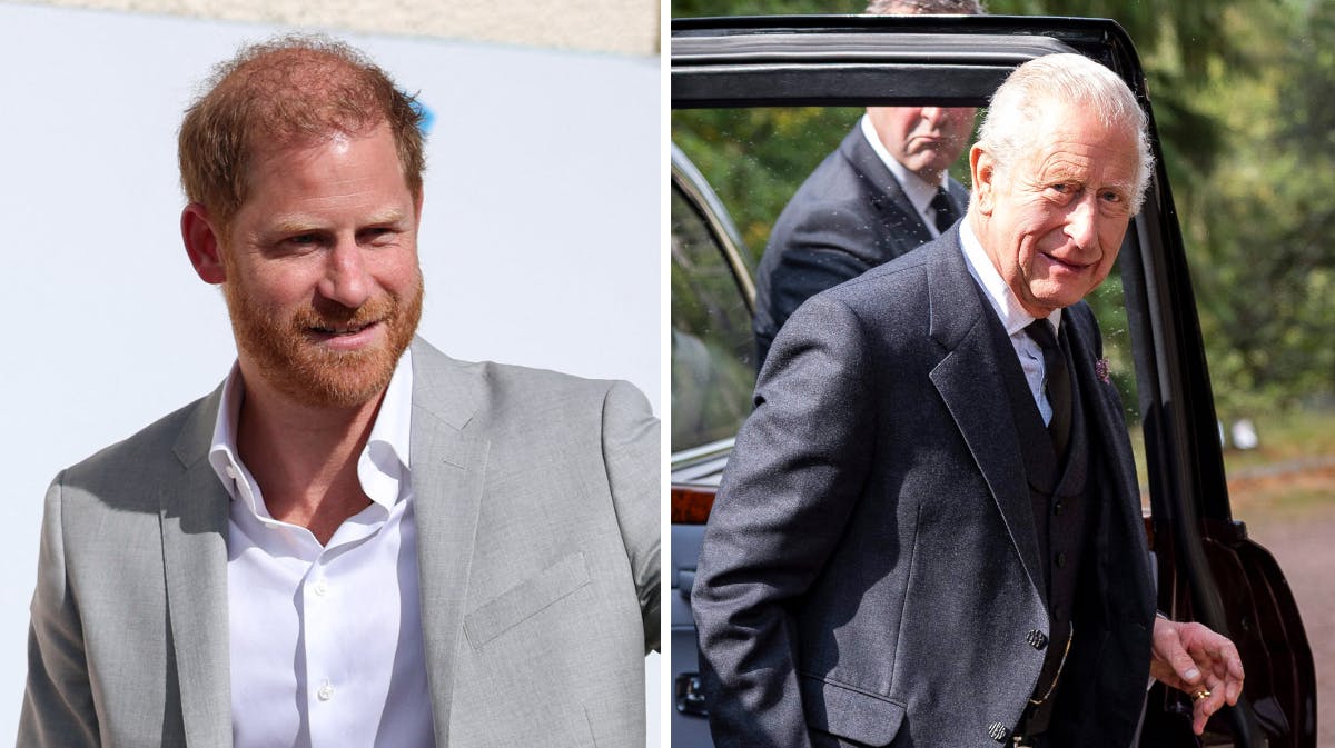 Prins Harry og kong Charles