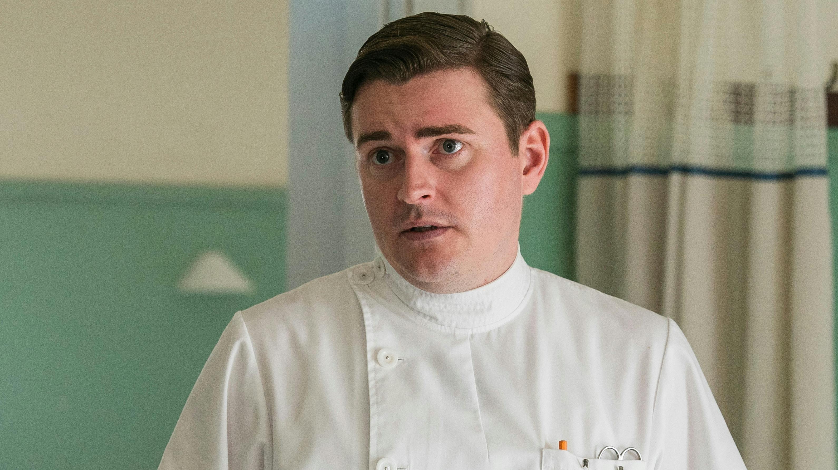 Jesper Groth som Bjørn i "Sygeplejeskolen".