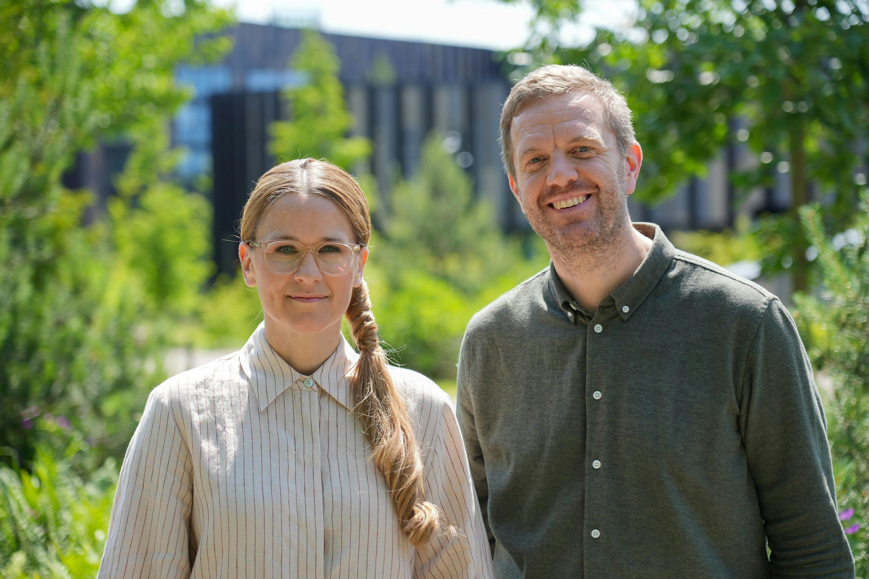 Trine Hjorth Bønnerup og Eivind Harbeck Johansen i "Gift ved første blik".
