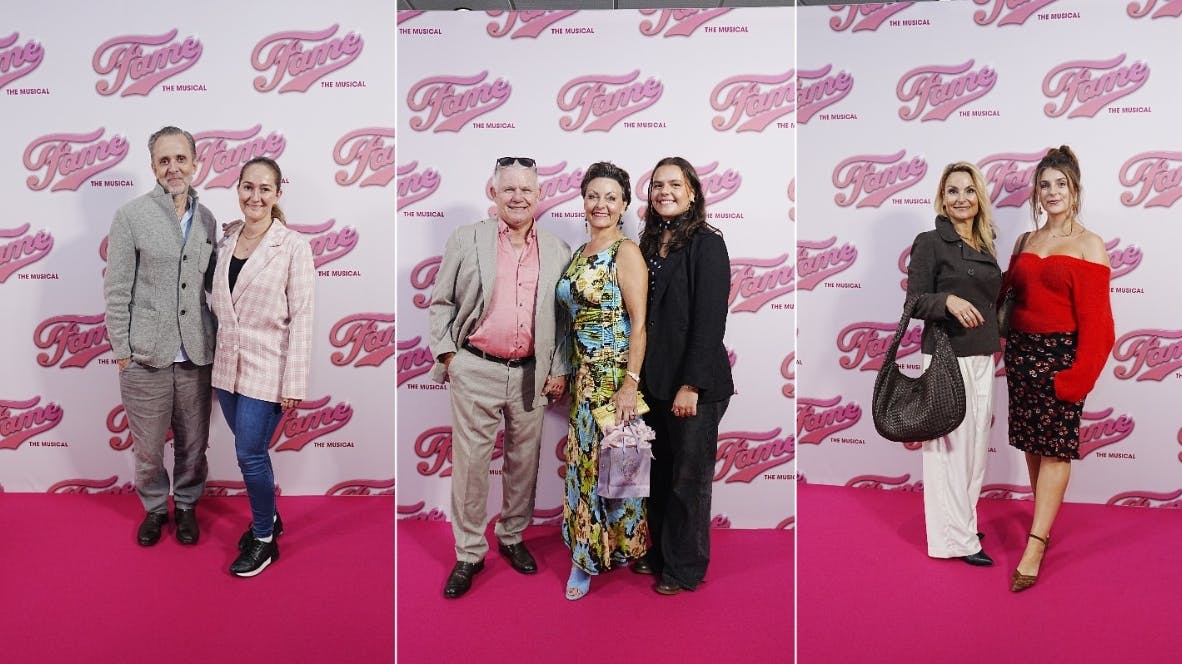 Gæster til premiere på "Fame - The Musical".