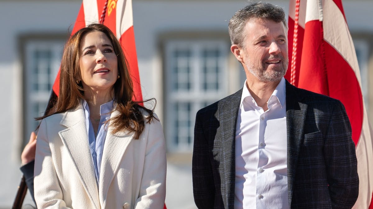 Dronning Mary og kong Frederik