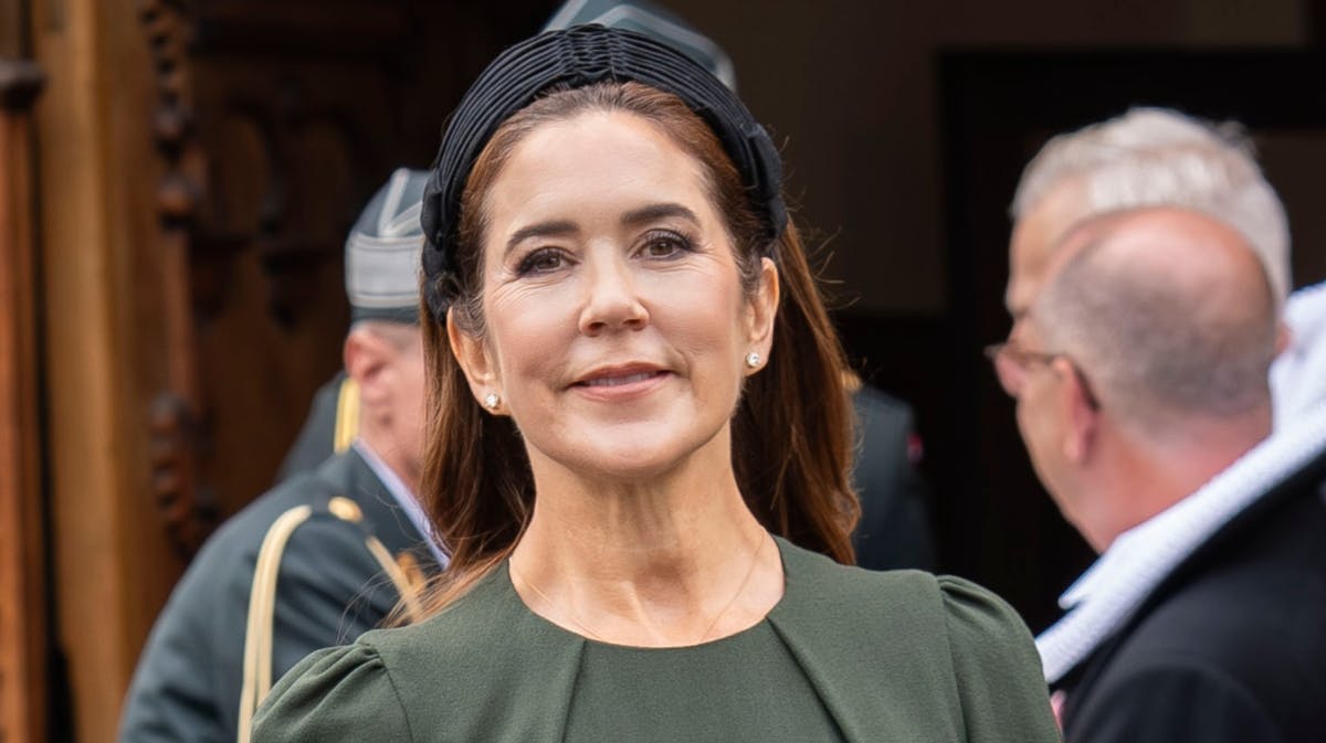 Dronning Mary ved årets Flagdag i København. 