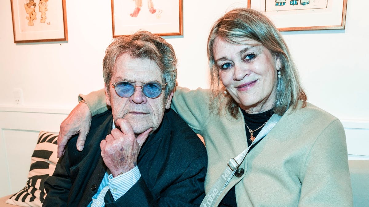 Niels ”Noller” Olsen med sin elskede hustru, Kirsten