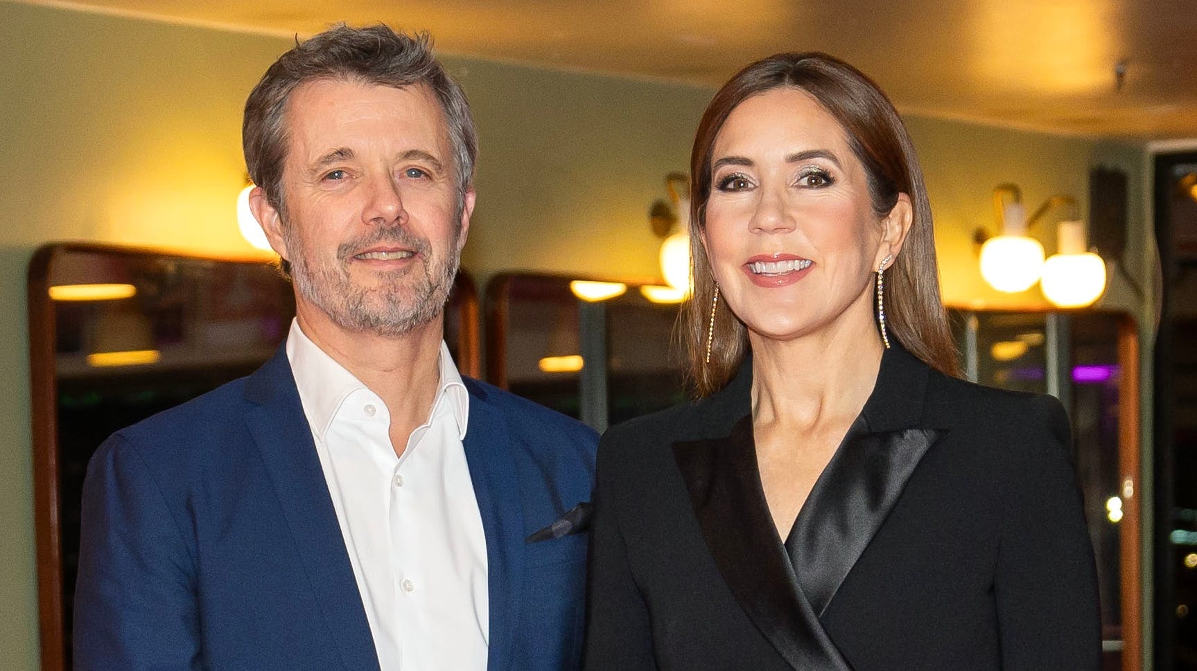 Kong Frederik og dronning Mary. 