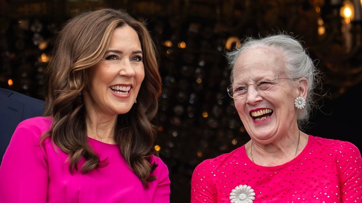 Dronning Mary og dronning Margrethe