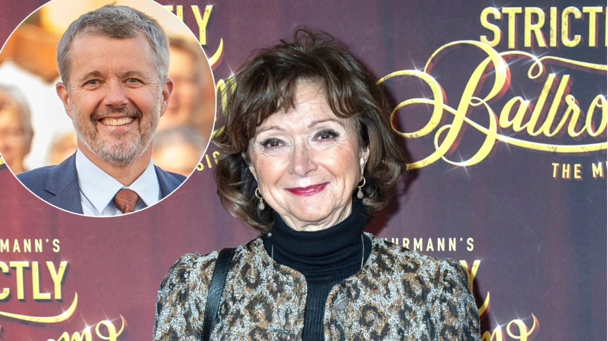 Kong Frederik og Sonja Oppenhagen.