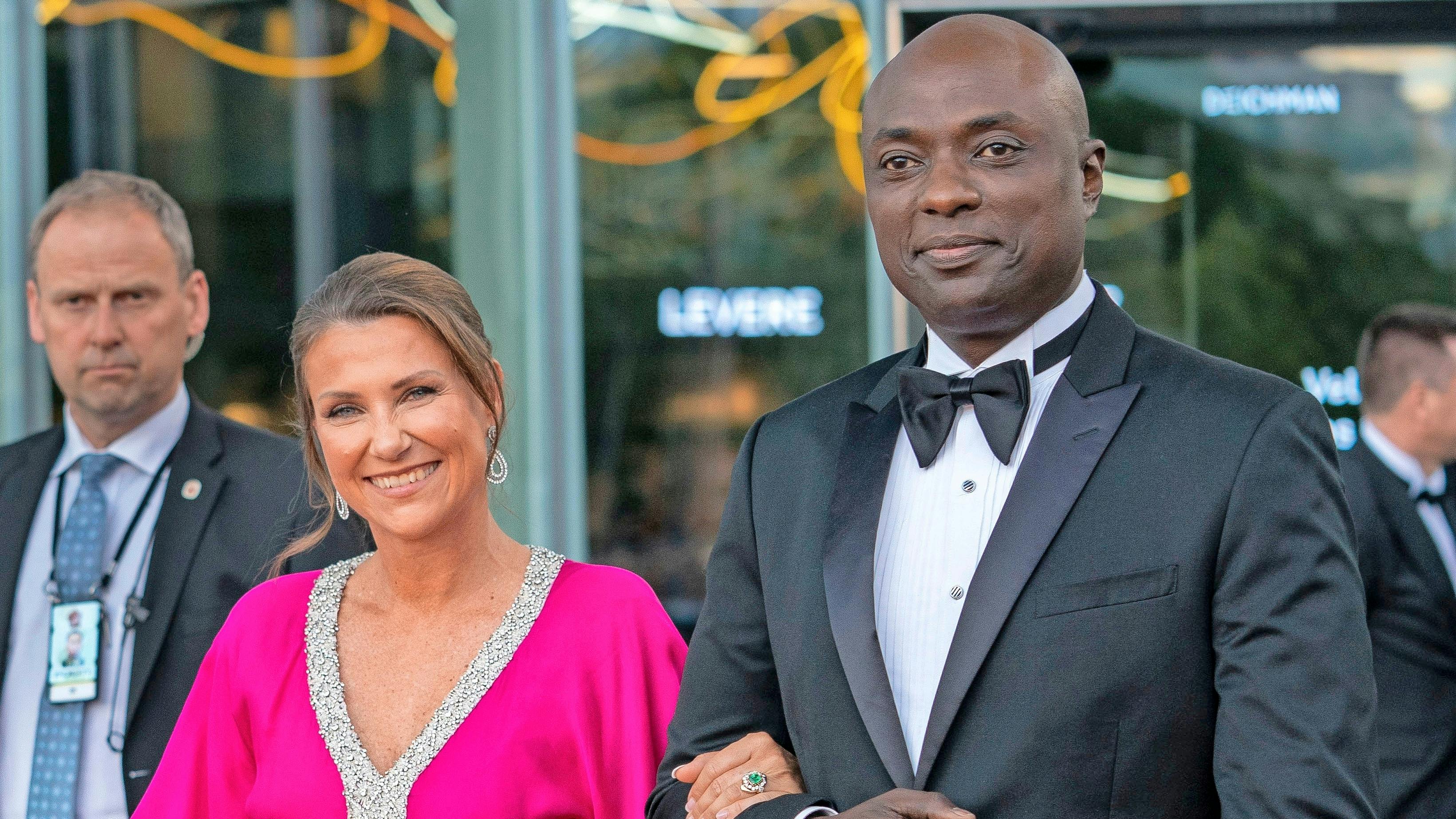 Prinsesse Märtha Louise og Durek Verrett.