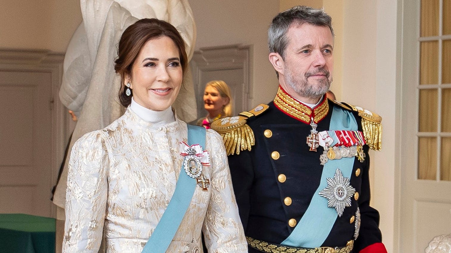 Dronning Mary og kong Frederik.&nbsp;