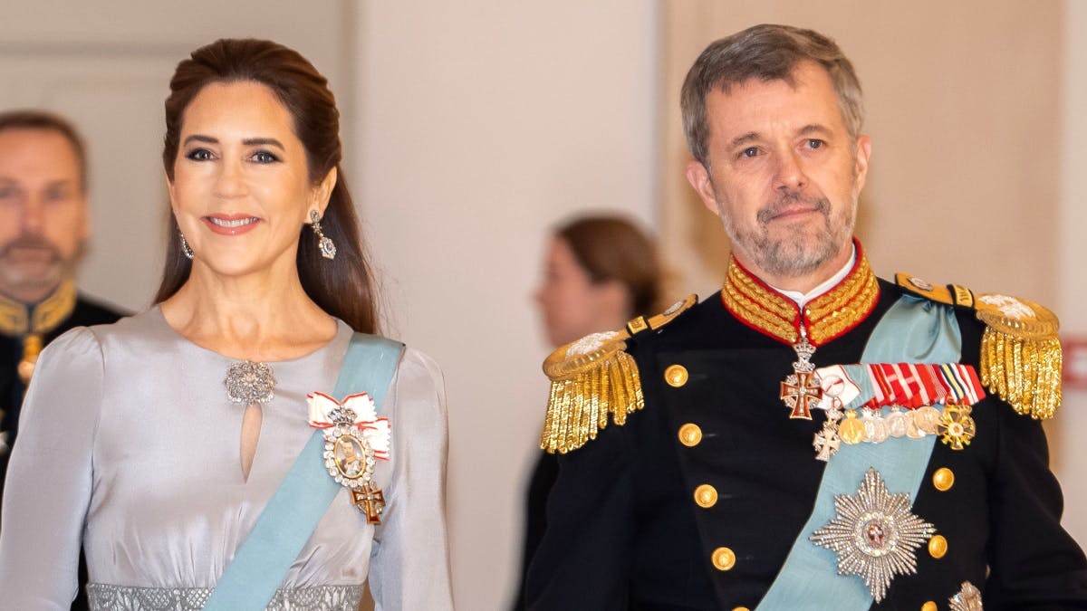Dronning Mary og kong Frederik