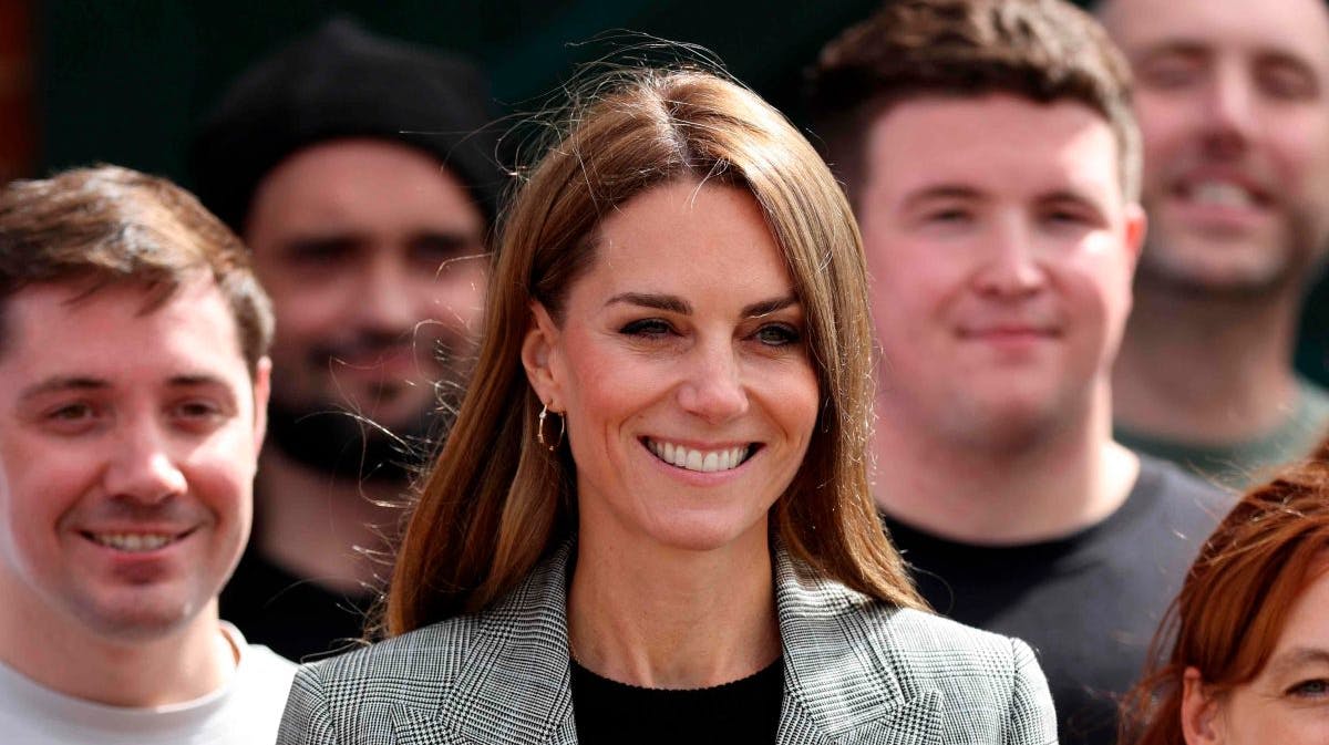 Prinsesse Catherine besøger Marina Mill, Cuxton i Kent.