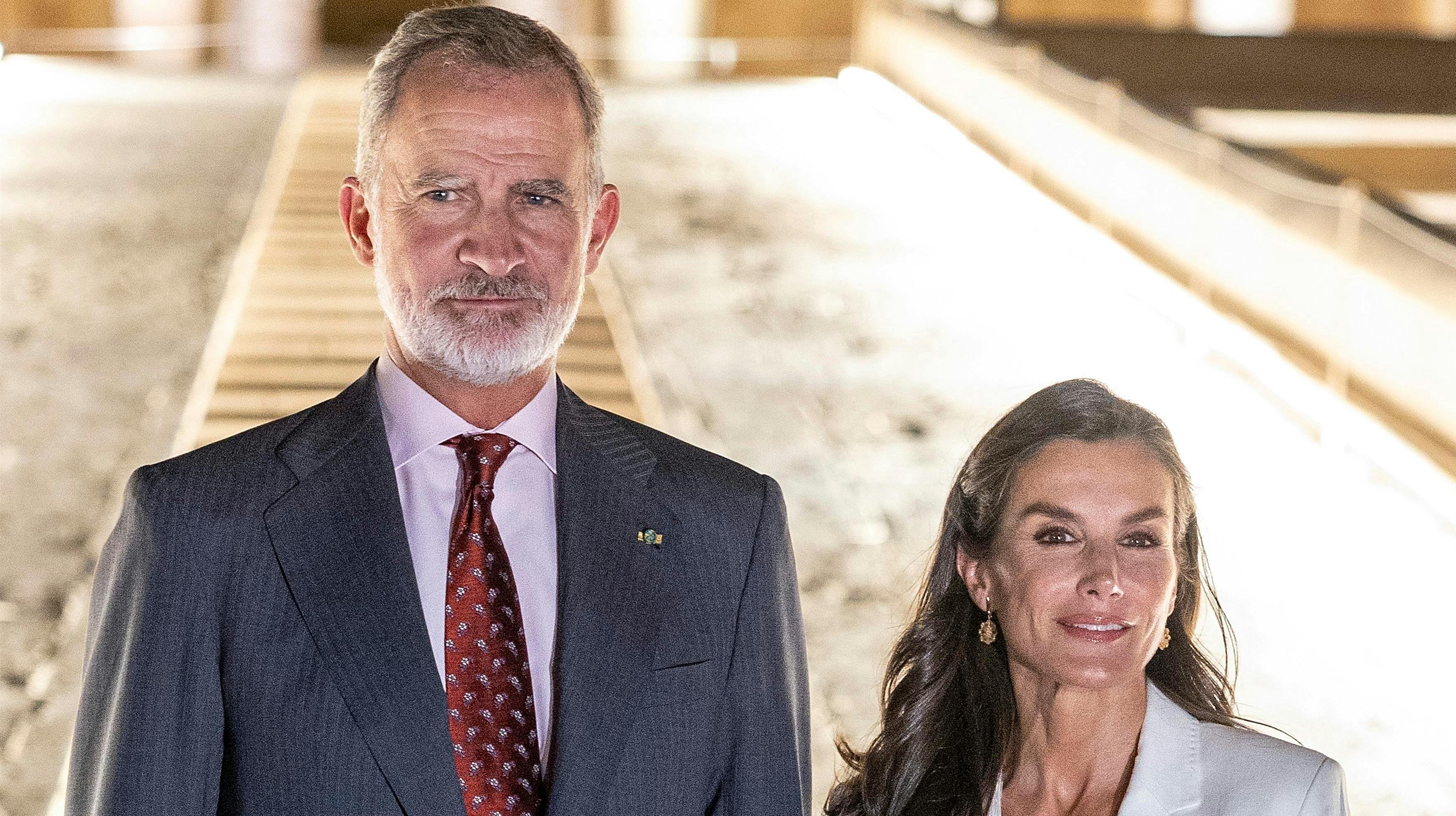 Kong Felipe og dronning Letizia. 