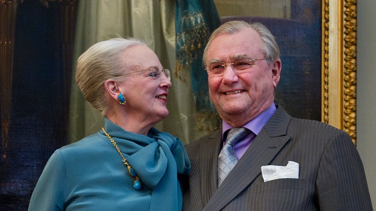 Dronning Margrethe og prins Henrik.