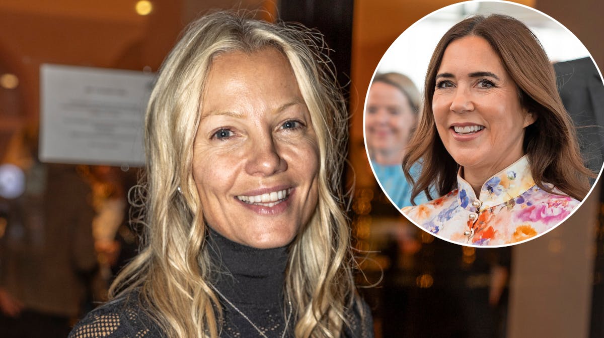 Caroline Fleming. Indsat foto af dronning Mary. 
