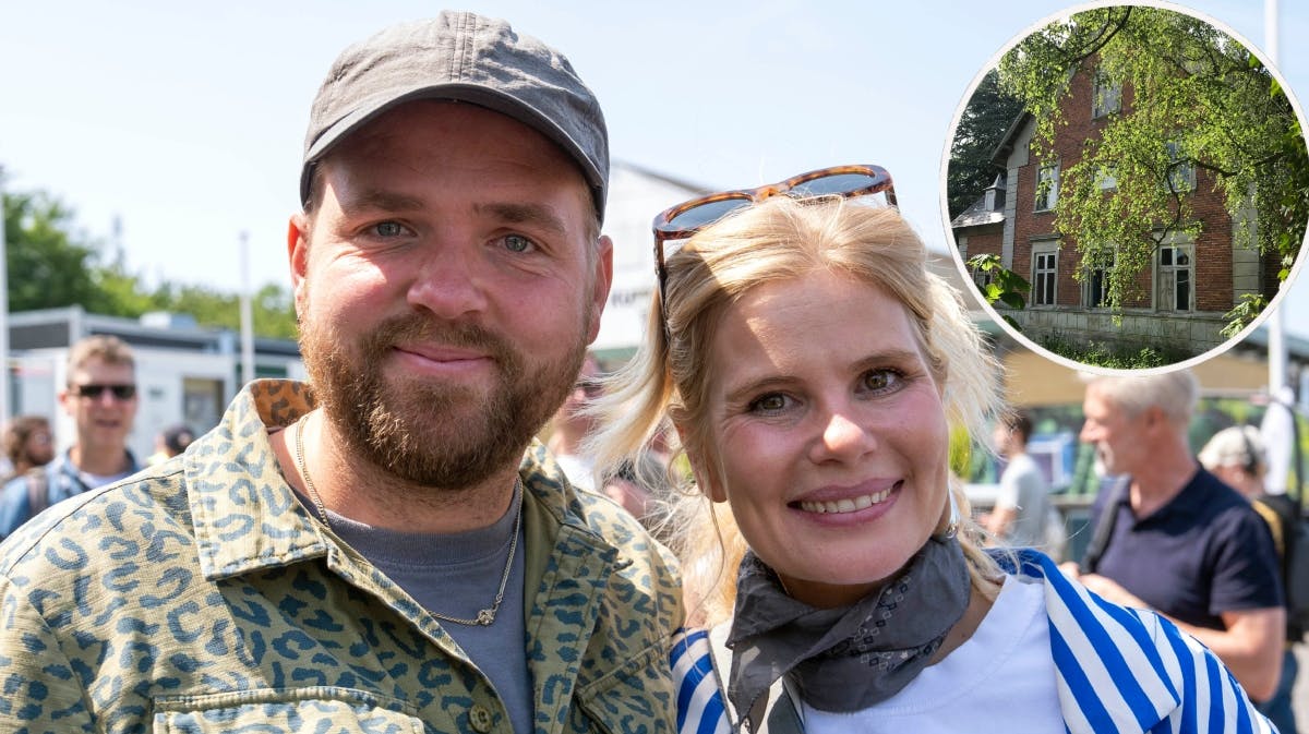 Joakim Ingversen og Sofie Linde i "Linde på Langeland"