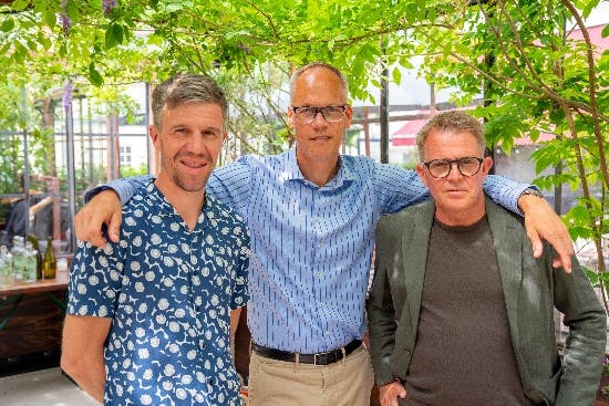 Chris Anker Sørensen, Dennis Ritter og Rolf Sørensen