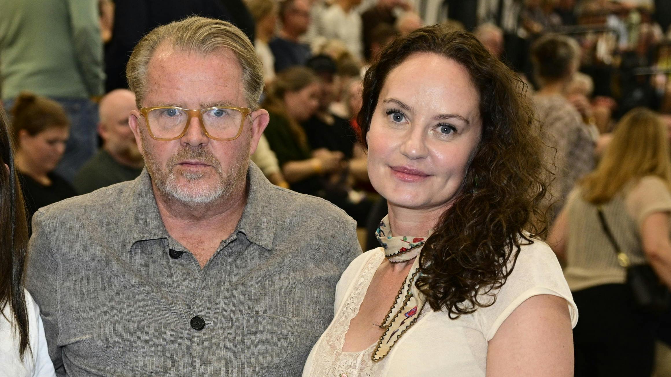 Rolf Sørensen og hustruen Mette. 