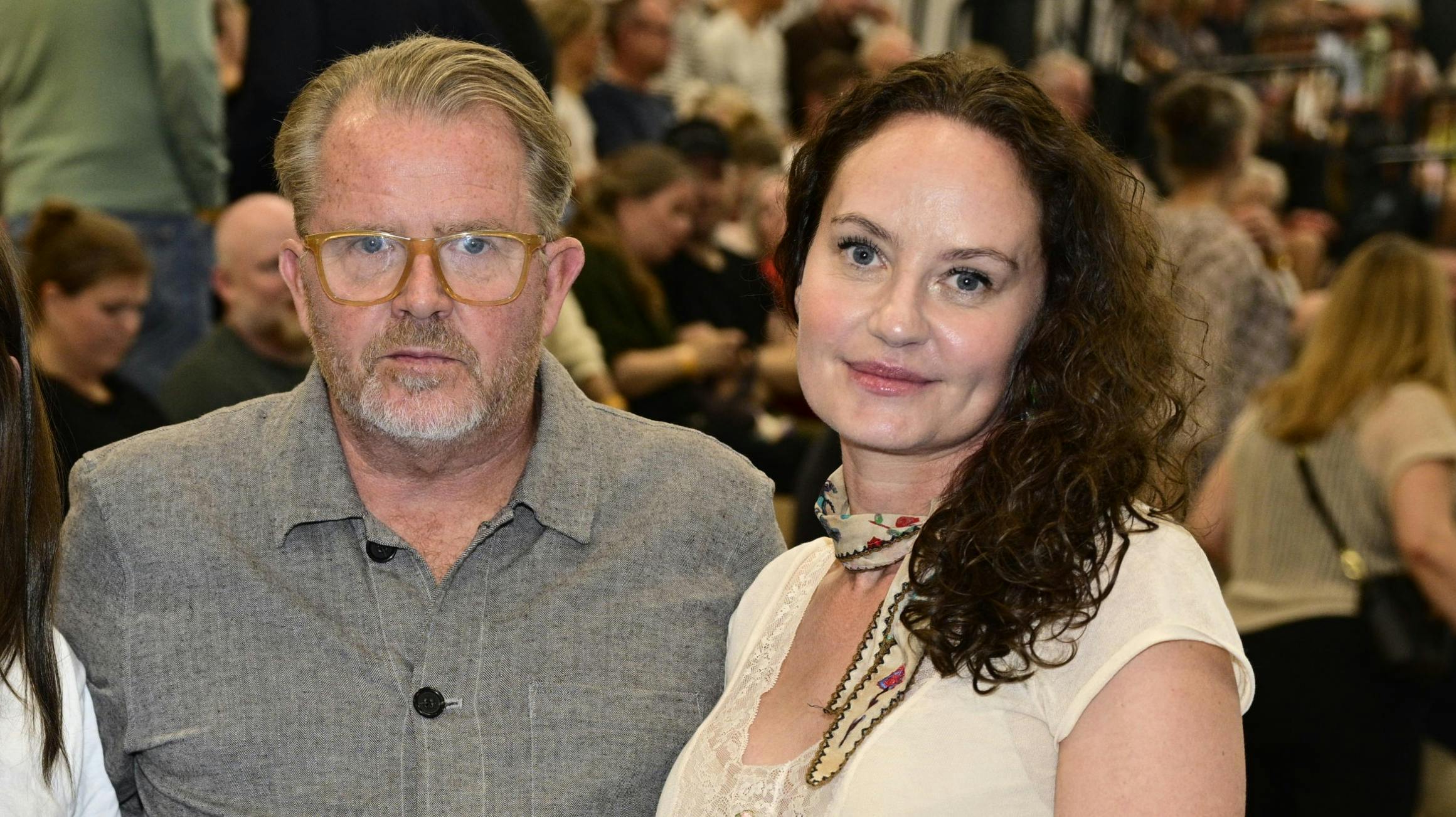 Rolf Sørensen og hustruen Mette.