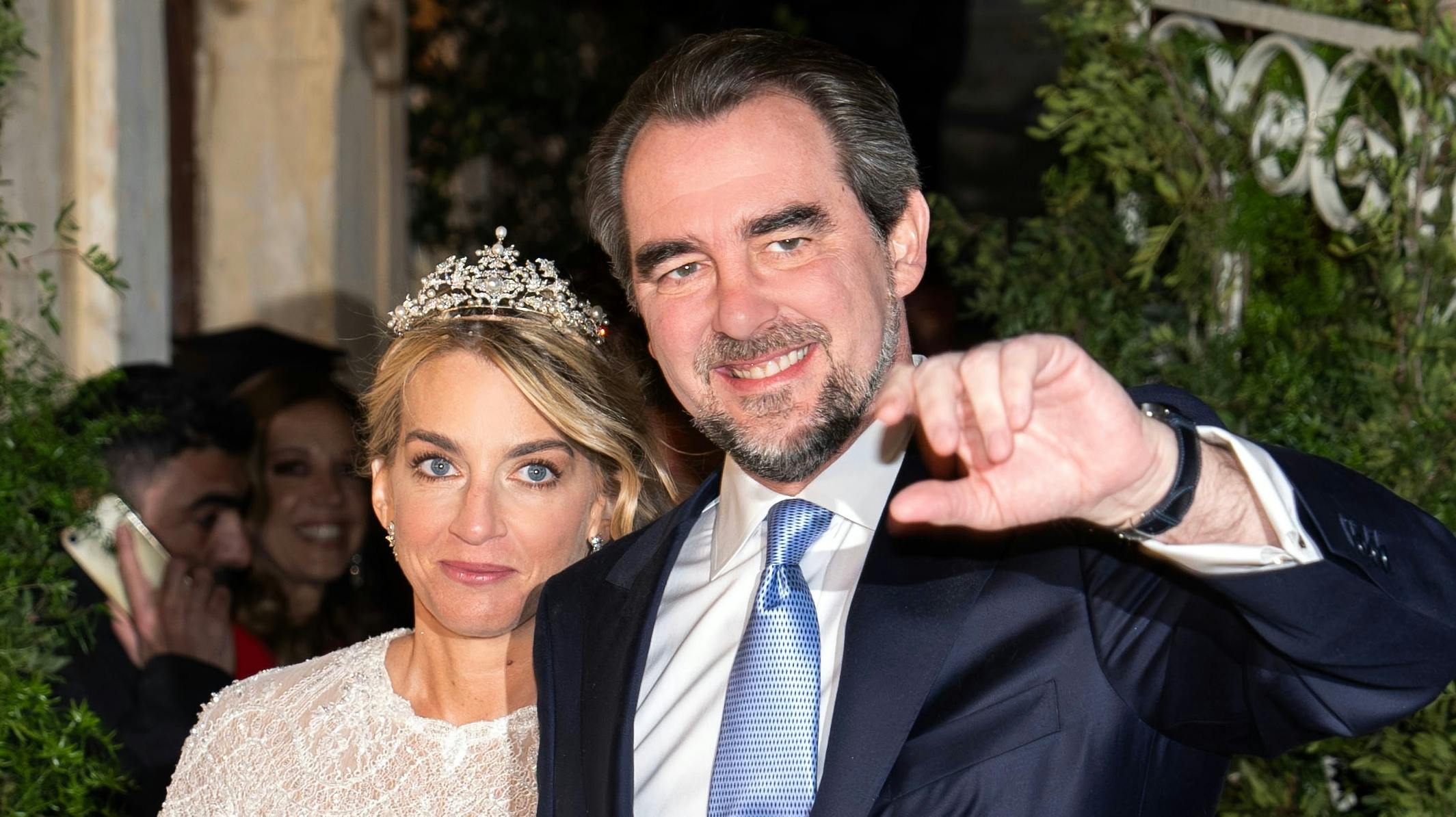 Chrysi Vardinogianni og Nikolaos de Gréce.