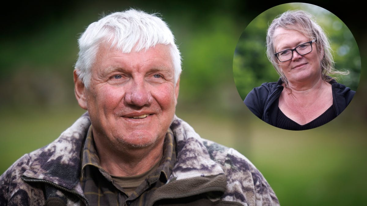 Lars og Gitte fra "Landmand søger kærlighed".&nbsp;