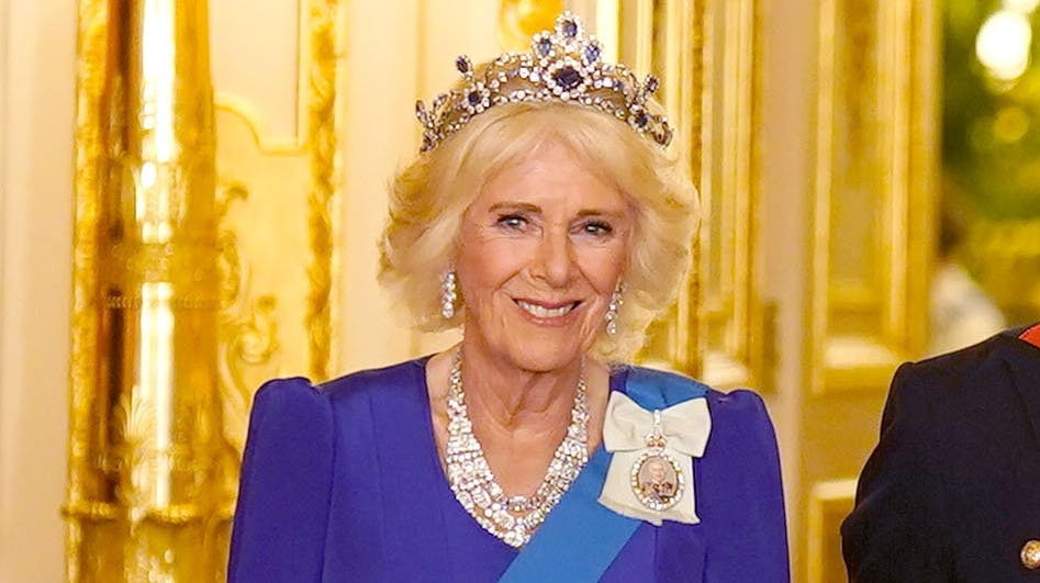 Dronning Camilla. 