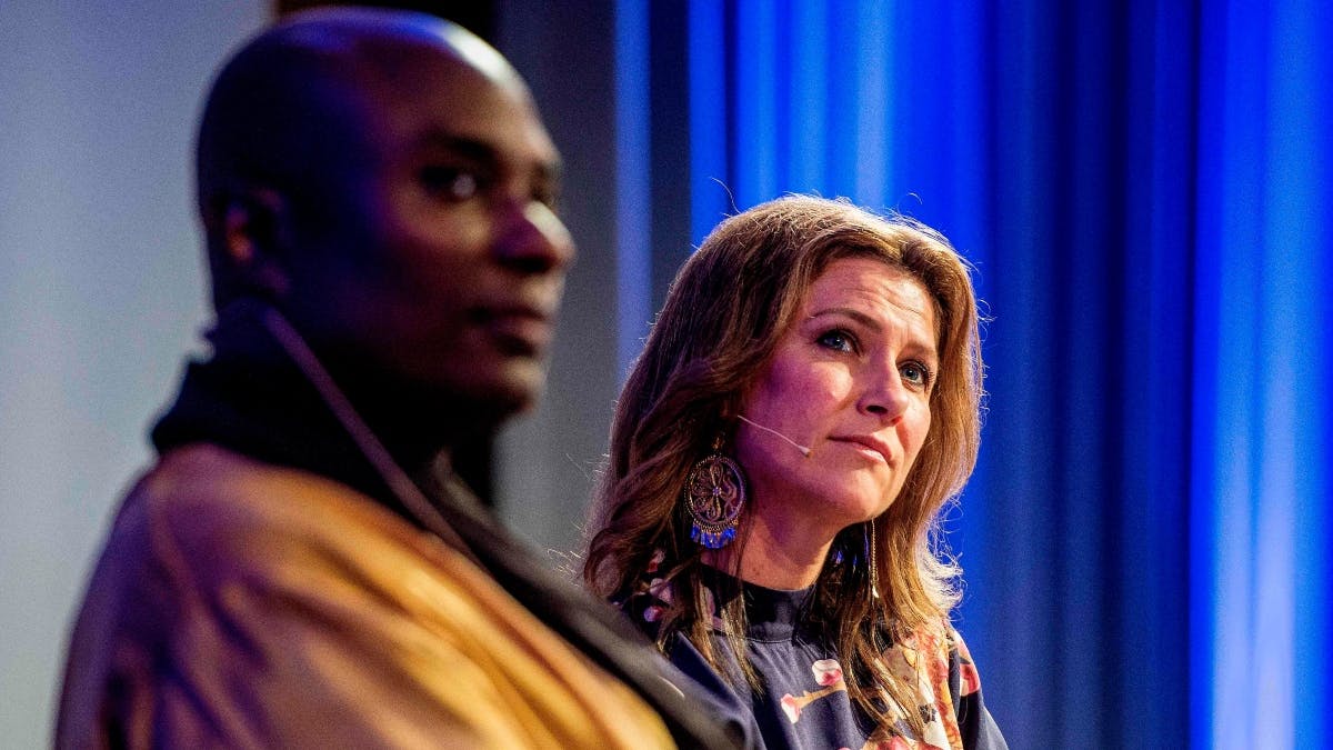Durek Verrett og prinsesse Märtha Louise.