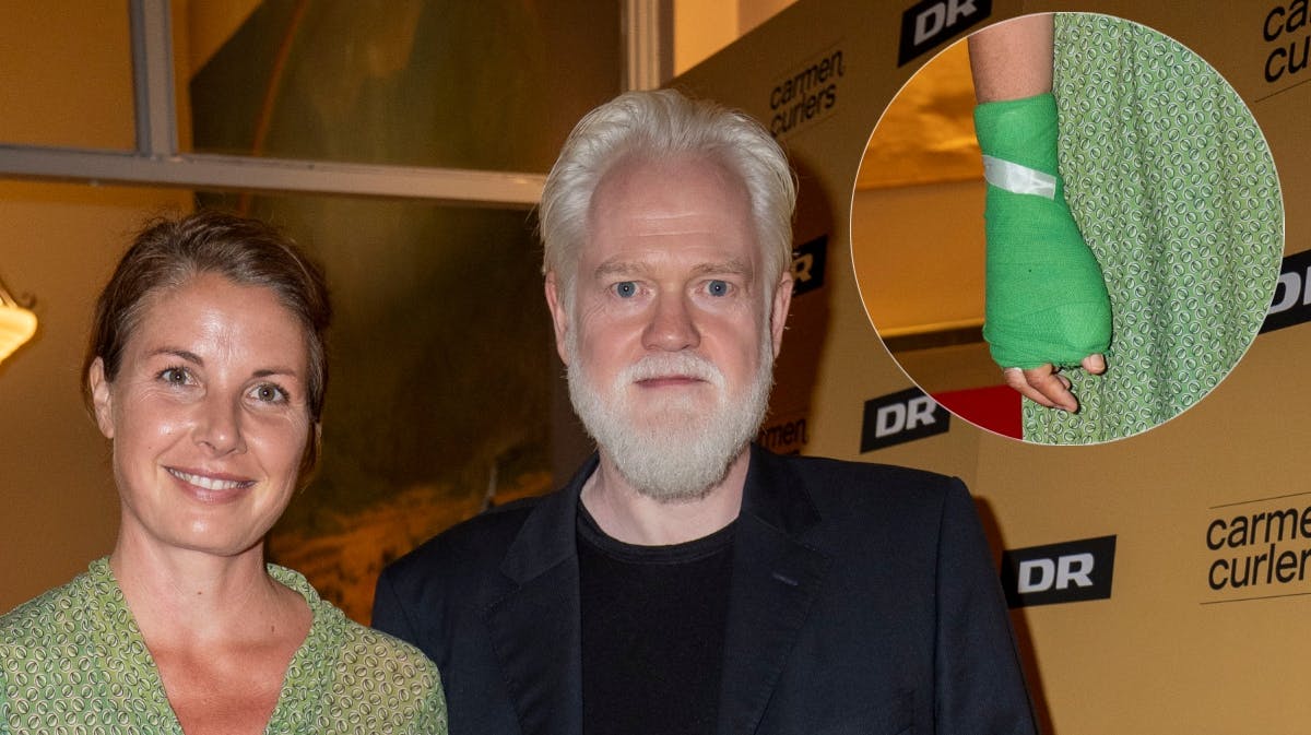 Esben Dalgaard og hustruen Stine. 