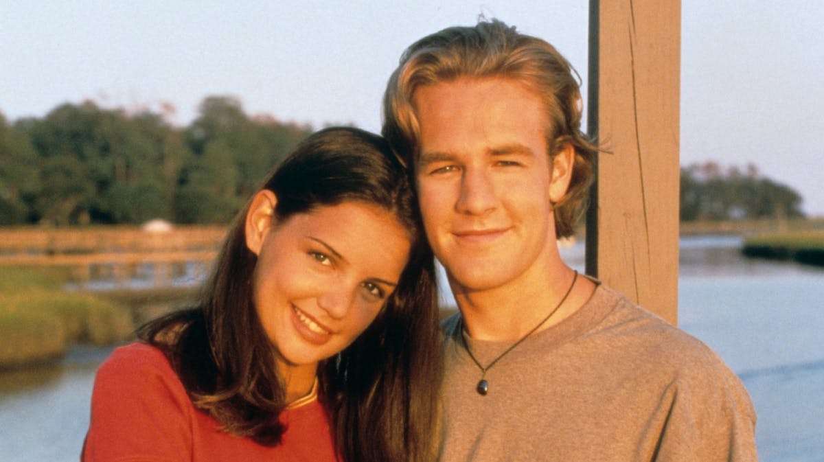 James Van Der Beek blev kendt i "Dawson's Creek", hvor han spillede overfor Katie Holmes. 