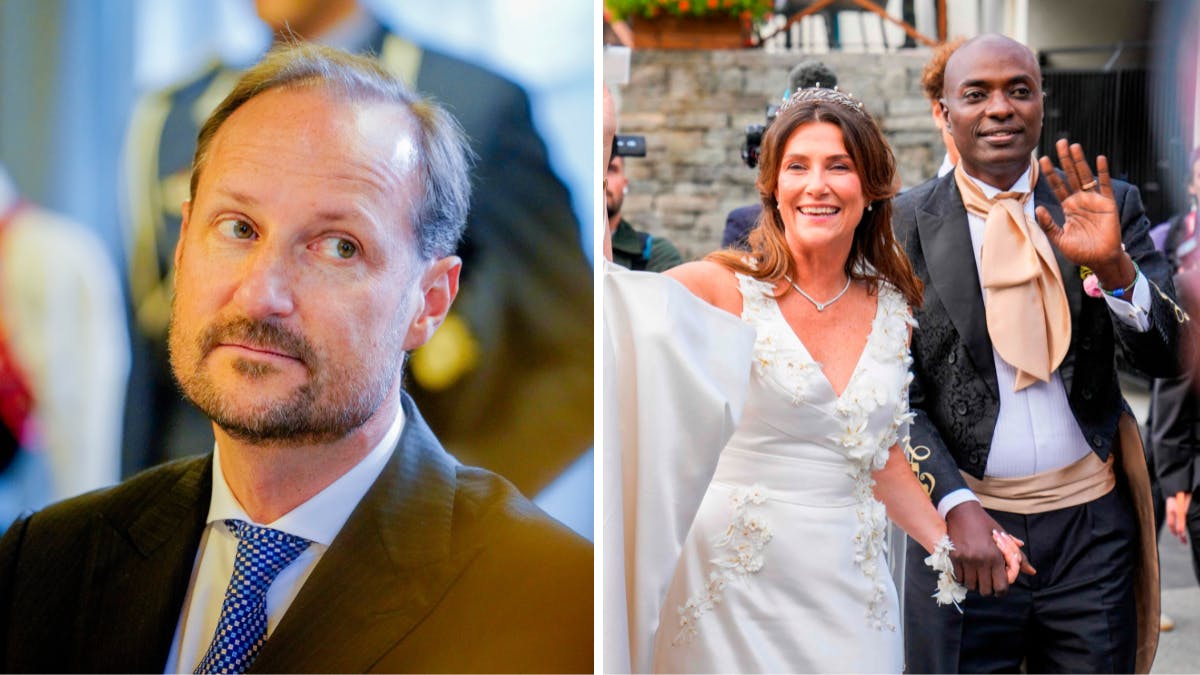 Kronprins Haakon samt Prinsesse Märtha Louise og Durek Verrett