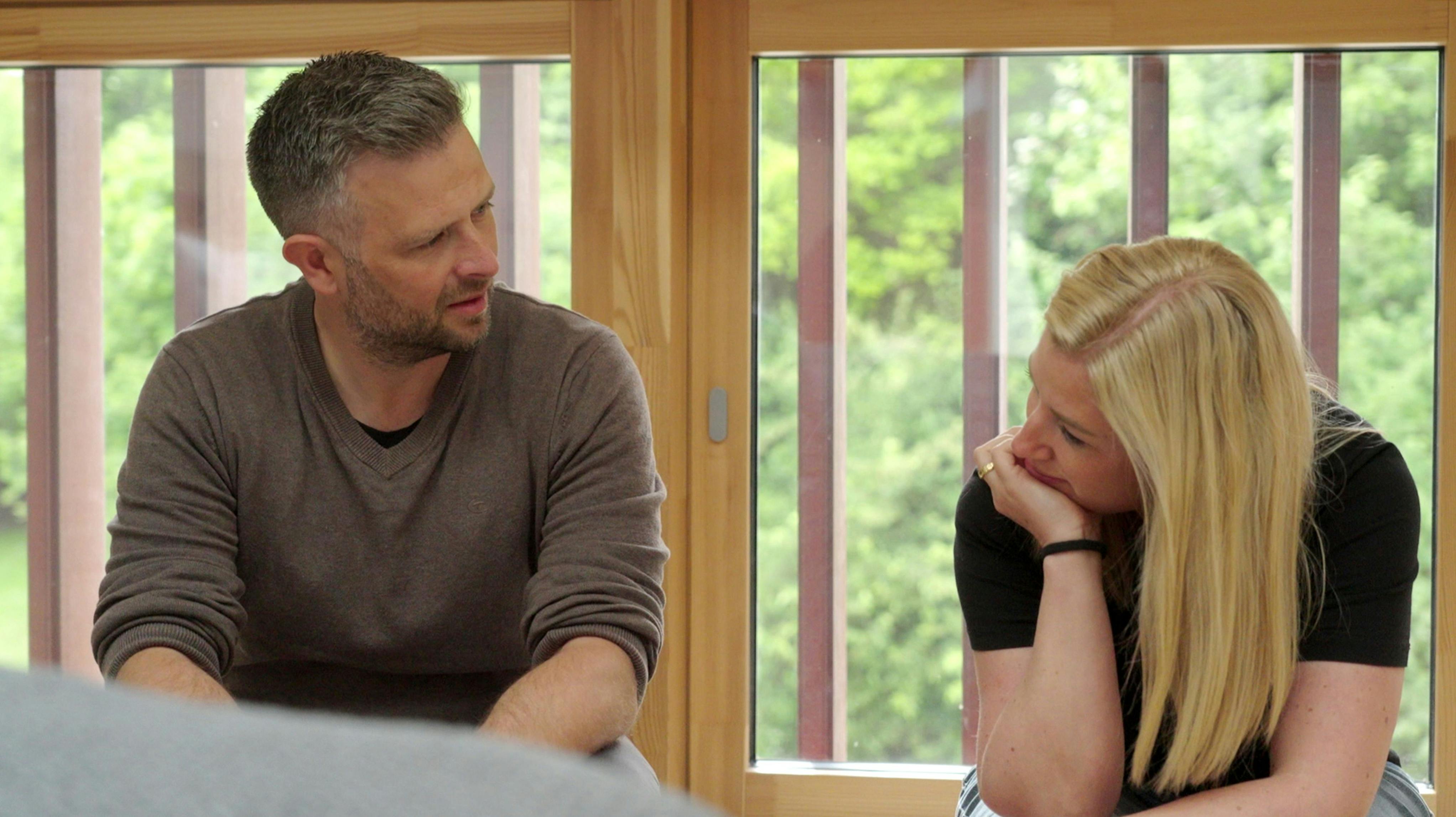 Lasse og Dorthe i "Gift ved første blik".