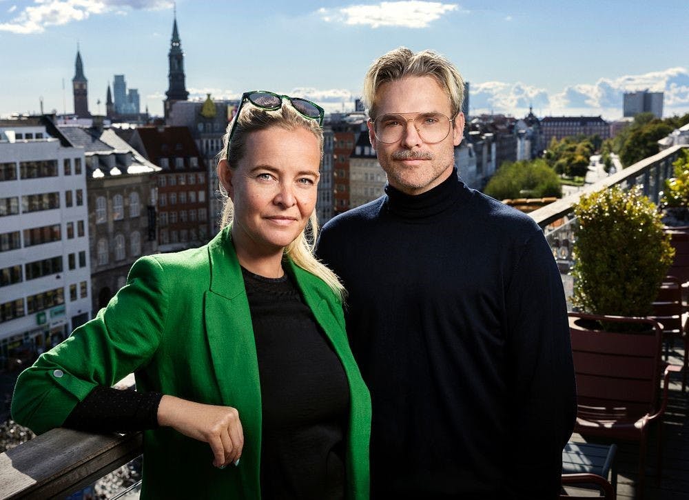 Laura Elmøe og Silas Holst.