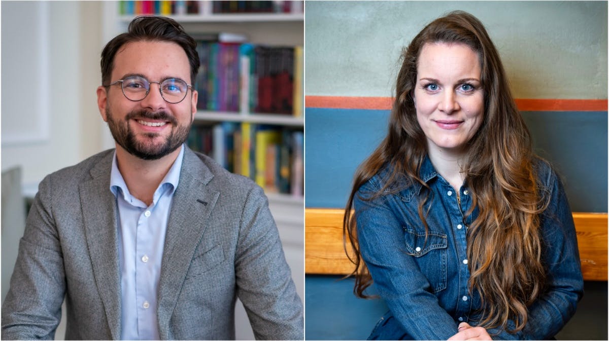 Phillip Faber og Lise Baastrup.