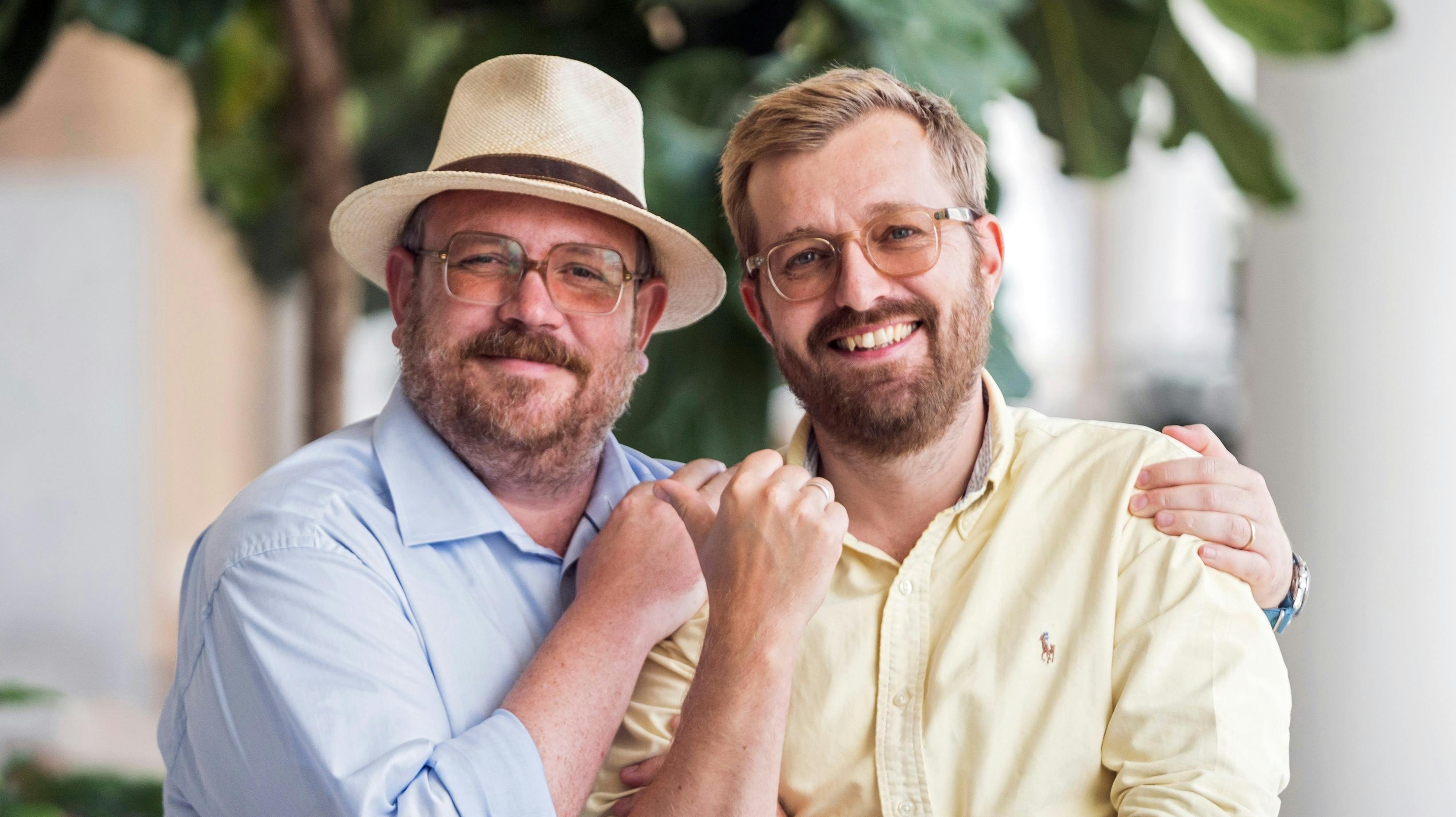 Frederik Cilius og Rasmus Bruun er klar med et nyt program i efteråret. 