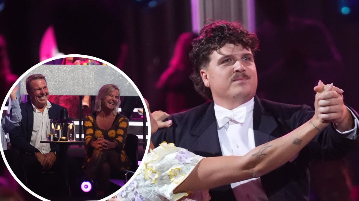 Alfred Midé Erichsen. Samt forældrene Mikkel Beha Erichsen og Marian Midé. 